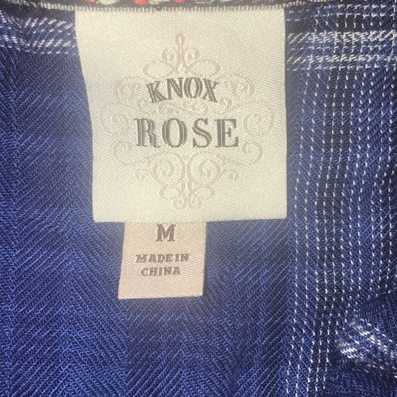 Knox Rose sleeveless button down. Size M - Picture 6 of 6